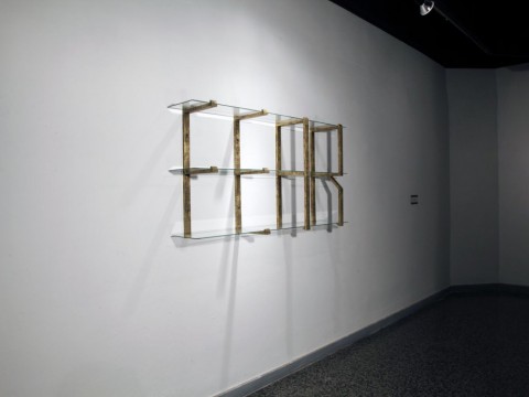 Horror vaccui, 2008-2011 / Bronze and glass / Dimensions variable